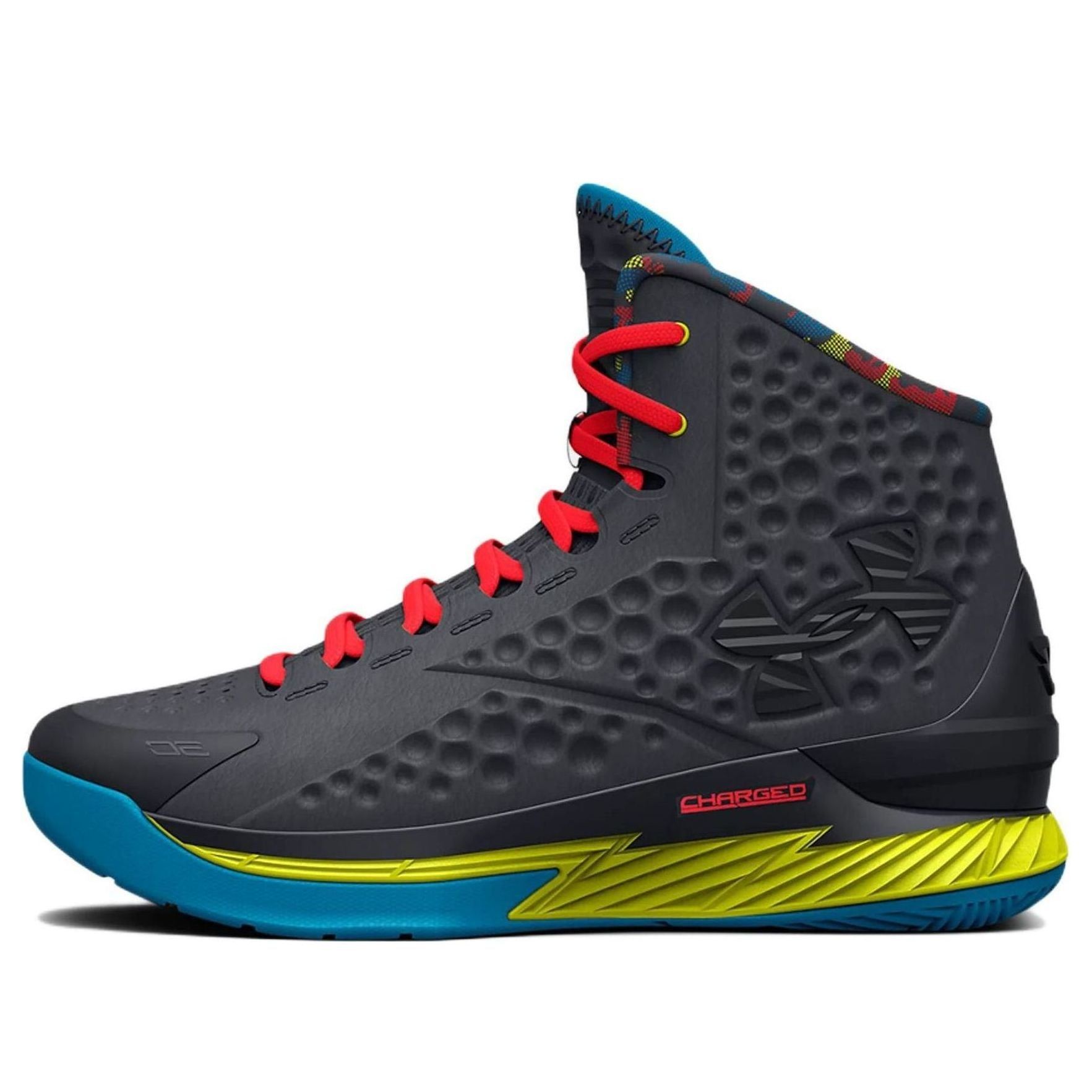(GS) Under Armour Sour Patch Kids x Curry 1 Retro 'Pitch Grey' 3026432-100 sold by KicksCrew