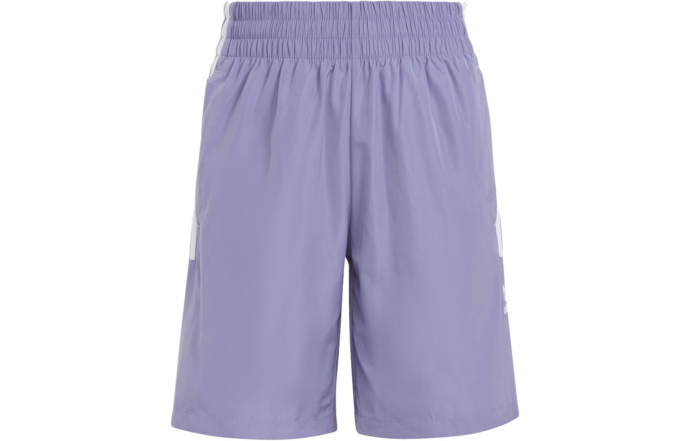 (GS) adidas Originals Adicolor Shorts 'Purple' IC6265 sold by KicksCrew product image thumbnail 2