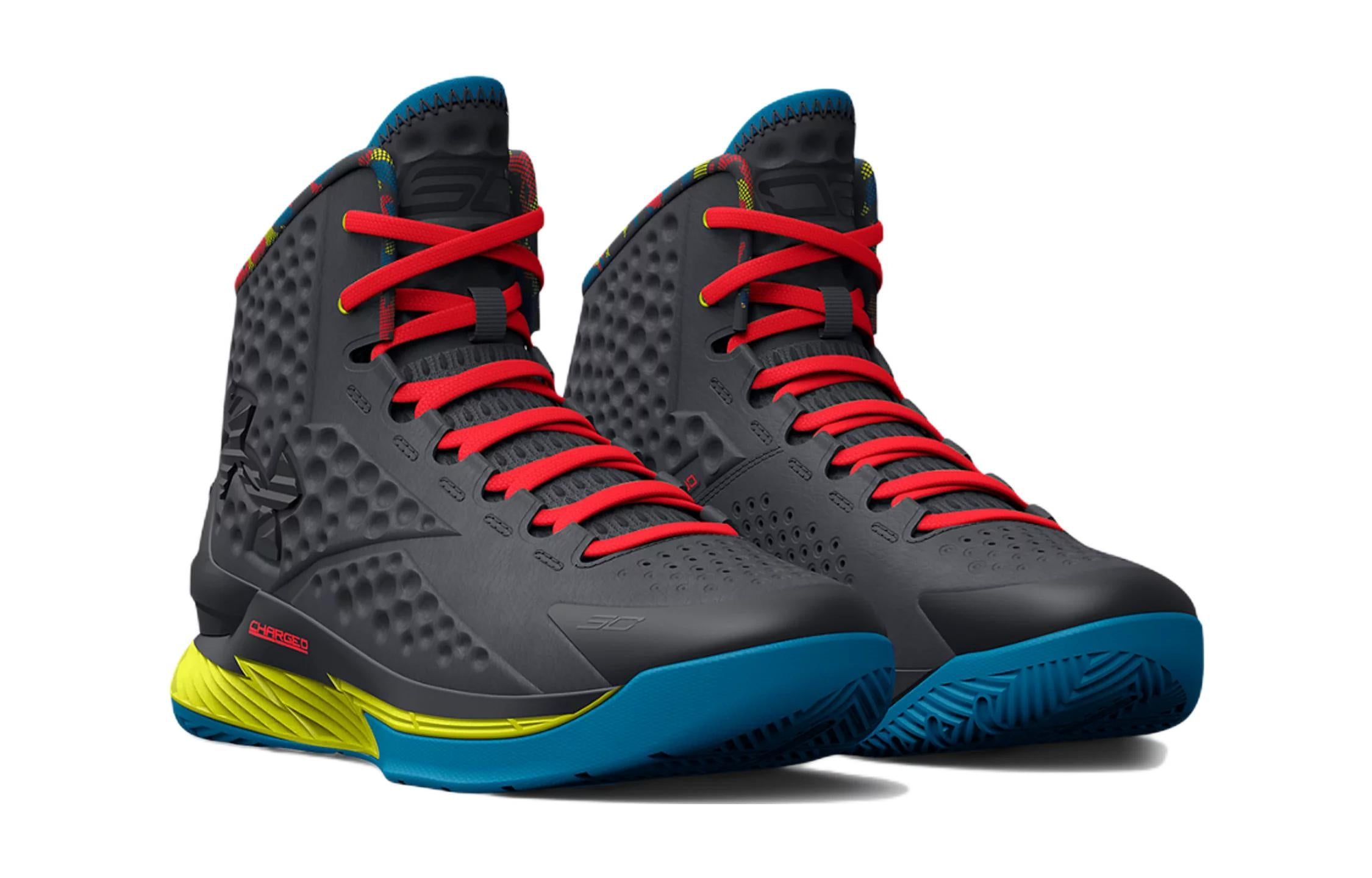 (GS) Under Armour Sour Patch Kids x Curry 1 Retro 'Pitch Grey' 3026432-100 sold by KicksCrew product image thumbnail 4