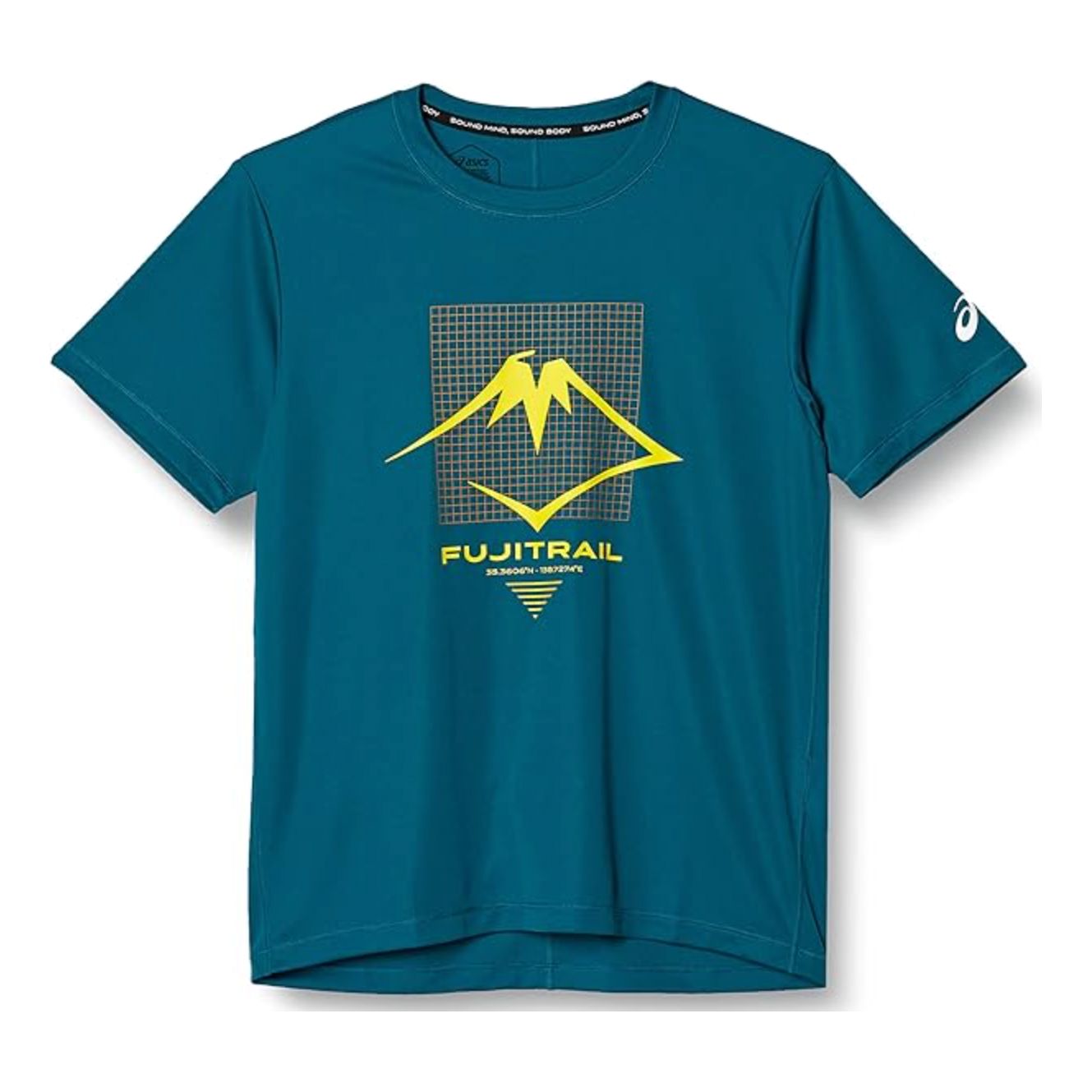 Asics Fujitrail Logo SS Top 'Ink Teal' 2011C624-407 sold by KicksCrew