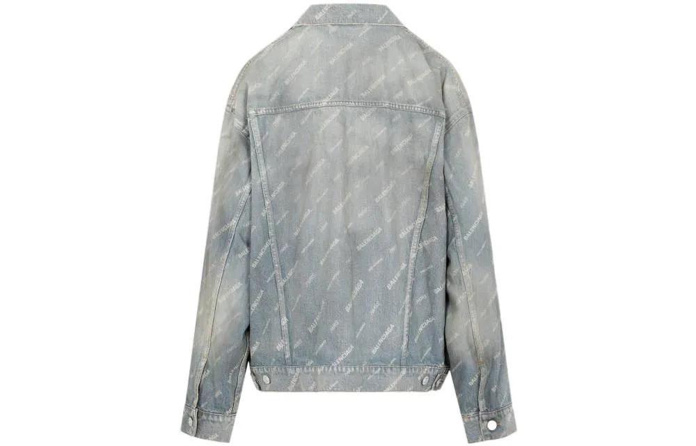 Balenciaga Denim Jacket Large Fit 'Light Japanese Indigo' 719319TNW553221 sold by KicksCrew product image thumbnail 2