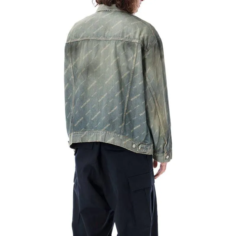 Balenciaga Denim Jacket Large Fit 'Light Japanese Indigo' 719319TNW553221 sold by KicksCrew product image thumbnail 5