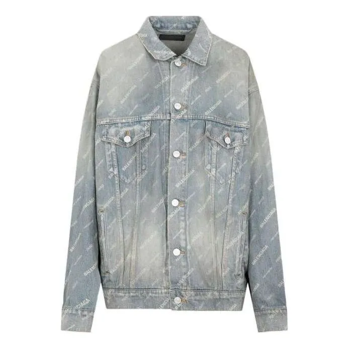 Balenciaga Denim Jacket Large Fit 'Light Japanese Indigo' 719319TNW553221 sold by KicksCrew