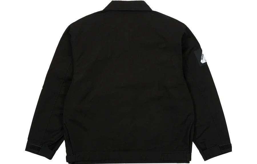 Palace Aviator Jacket 'Black' P24JK049 sold by KicksCrew product image thumbnail 3