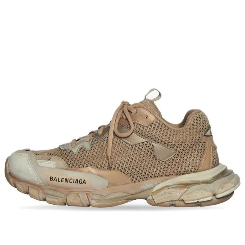 (WMNS) Balenciaga Track 3.0 Sneakers 'Tan Mesh' 700873W3RF39897 sold by KicksCrew
