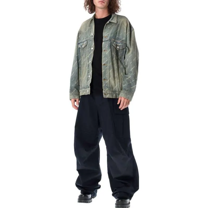 Balenciaga Denim Jacket Large Fit 'Light Japanese Indigo' 719319TNW553221 sold by KicksCrew product image thumbnail 3