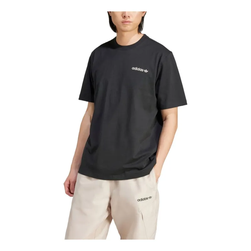 adidas Graphic T-shirt Asia Sizing 'Black' JF2852 sold by KicksCrew