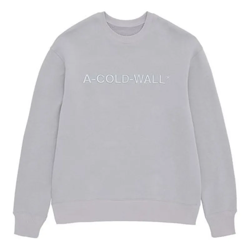 A-COLD-WALL* Sweatshirts 'Grey' ACWMW043-SLGRE sold by KicksCrew