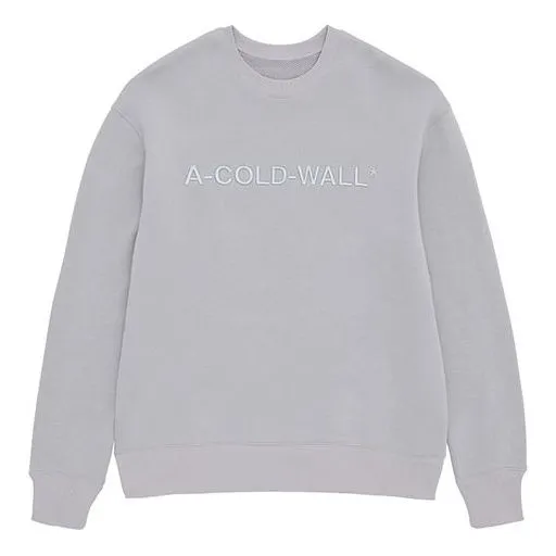 A-COLD-WALL* Sweatshirts 'Grey' ACWMW043-SLGRE sold by KicksCrew