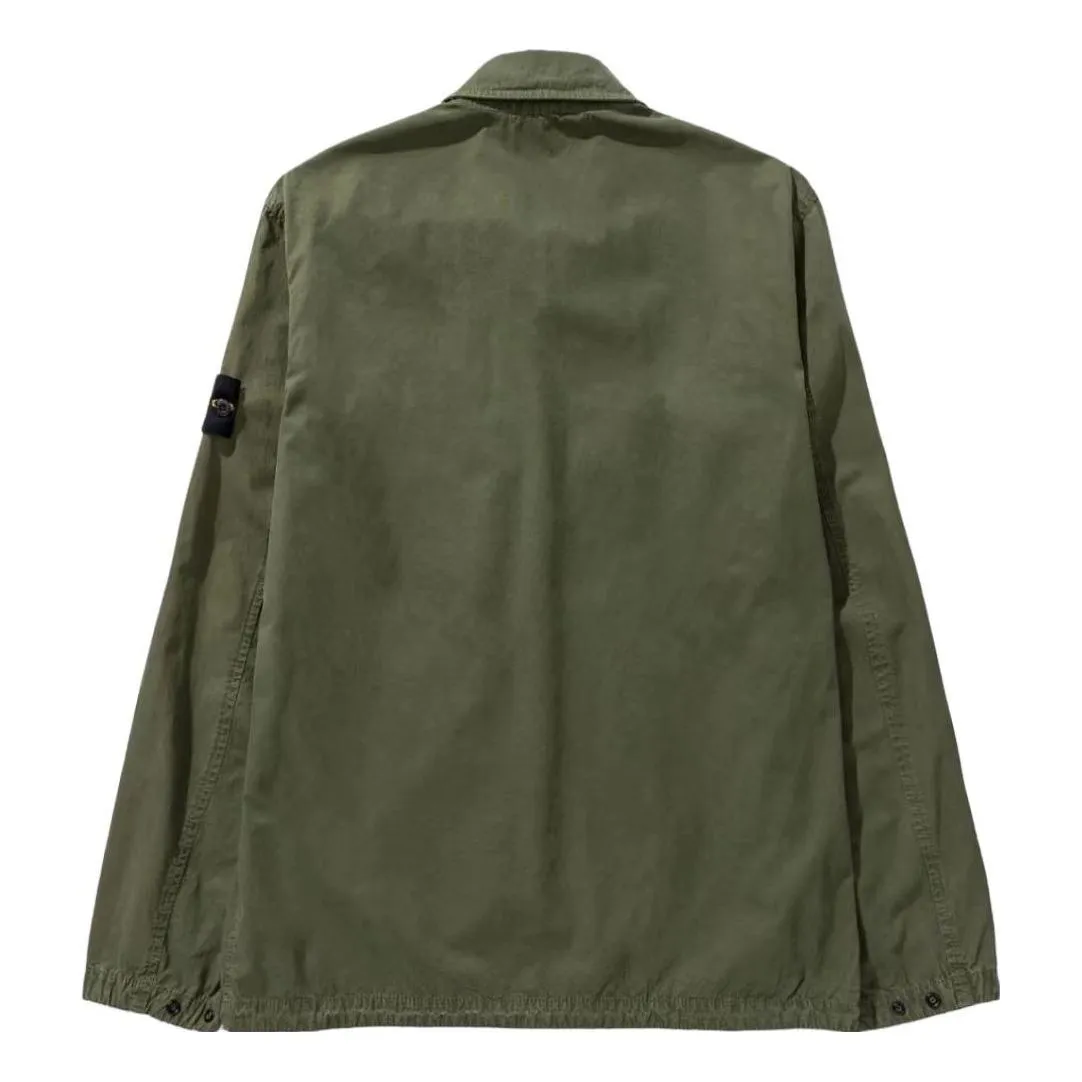 STONE ISLAND Overshirt 'Olive' 7715101WN-V0158 sold by KicksCrew product image thumbnail 2