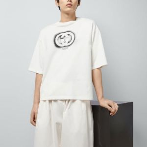 Gucci Cotton Jersey T-Shirt 'Off White' 768462-XJF66-9095 sold by KicksCrew