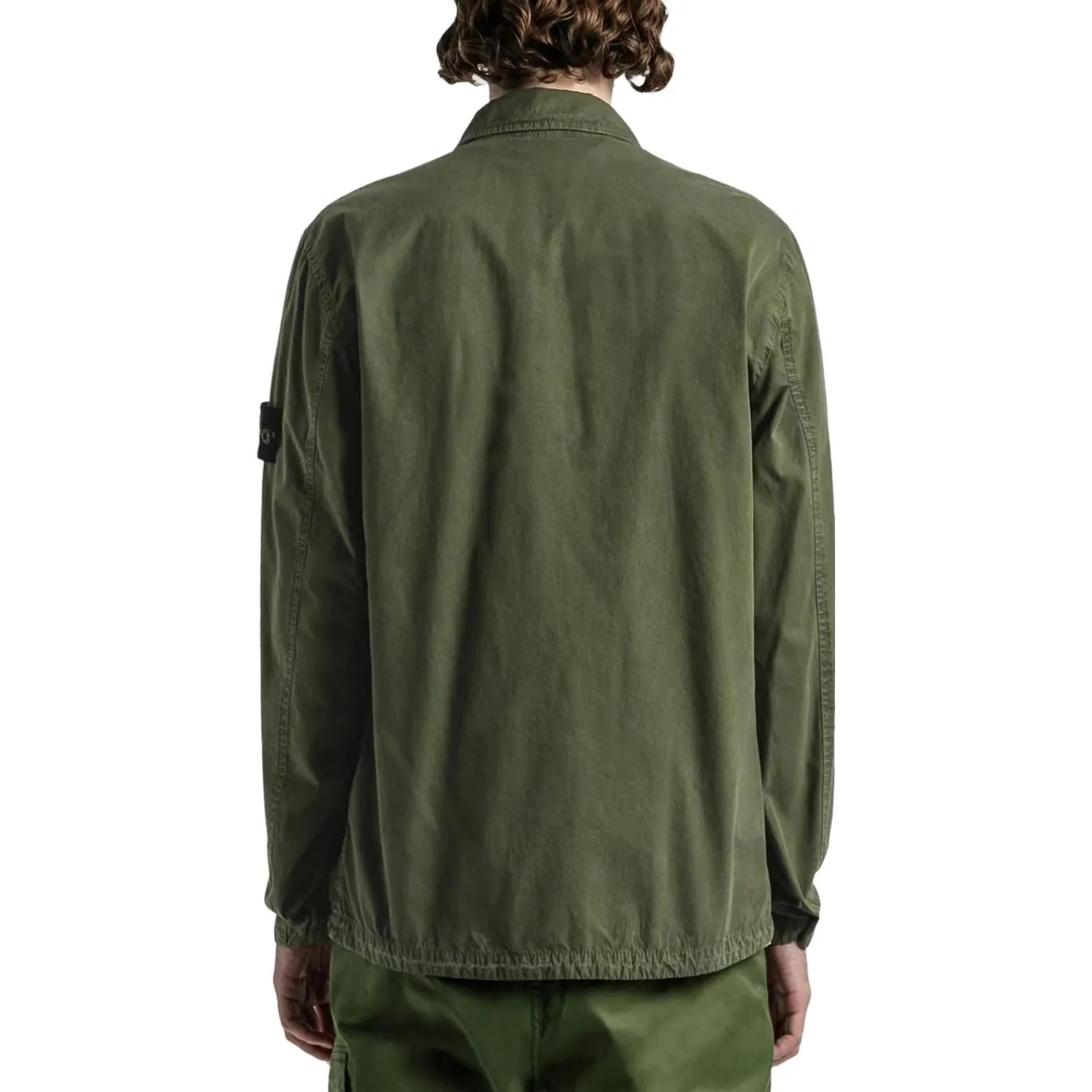 STONE ISLAND Overshirt 'Olive' 7715101WN-V0158 sold by KicksCrew product image thumbnail 4