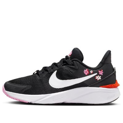 (GS) Nike Star Runner 4 NN SE 'Black Pink Red' FJ8077-001 sold by KicksCrew
