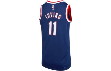 Nike x NBA 75 Brooklyn Nets Jerseys 'Kyrie Irving 11' DB4018-400 sold by KicksCrew