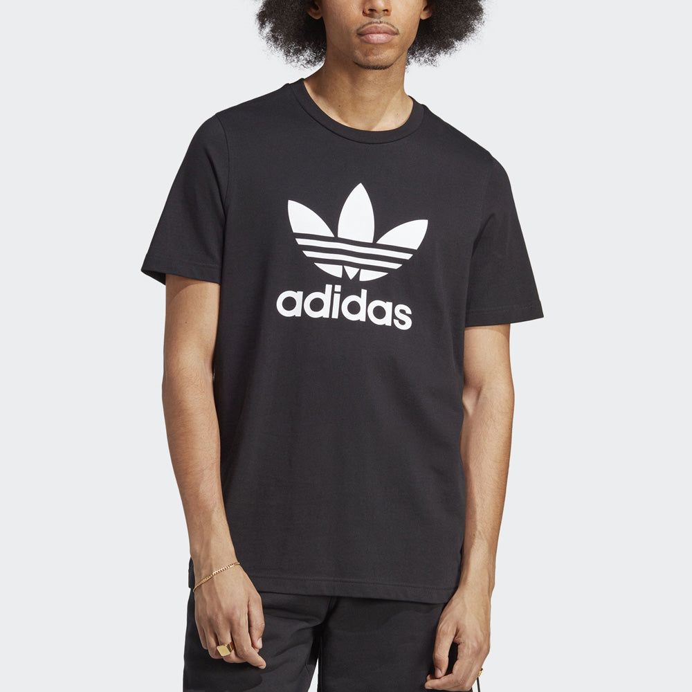 adidas originals Adicolor Classics Trefoil T-shirt 'Black' IA4815 sold by KicksCrew product image thumbnail 2