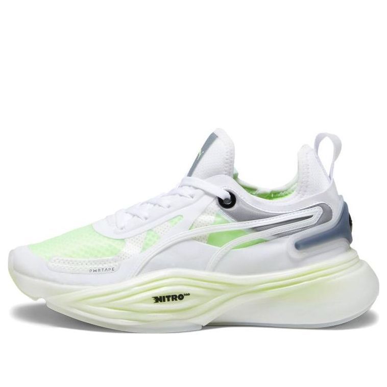 (WMNS) PUMA PWR XX Nitro Squared 'White Speed Green' 378688-02 sold by KicksCrew product image thumbnail 2