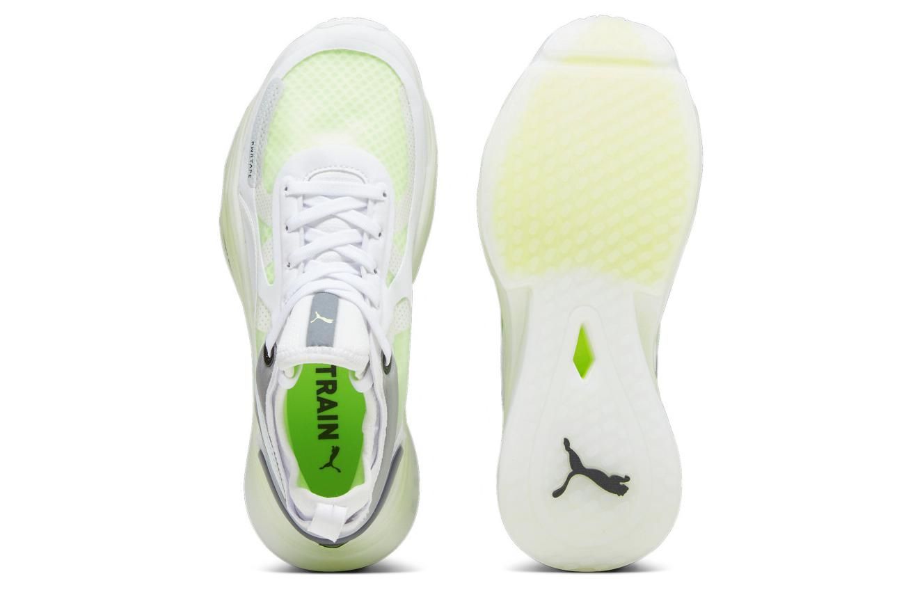 (WMNS) PUMA PWR XX Nitro Squared 'White Speed Green' 378688-02 sold by KicksCrew