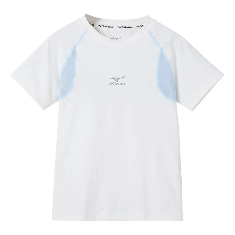 (GS) Mizuno Graphic T-shirt 'White' T1261 sold by KicksCrew
