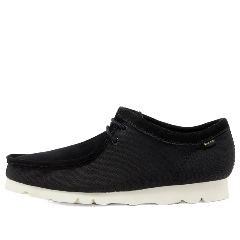 Clarks Wallabee Gore-Tex 'Black Canvas' 26160315 sold by KicksCrew