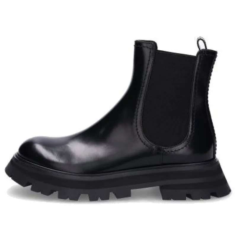 (WMNS) Alexander McQueen Wander Chelsea Boot 'Black' 757487WIDU11000 made by Alexander McQueen