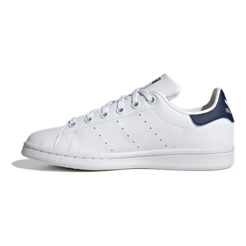 (GS) adidas Stan Smith J 'White Dark Blue' H68621 sold by KicksCrew