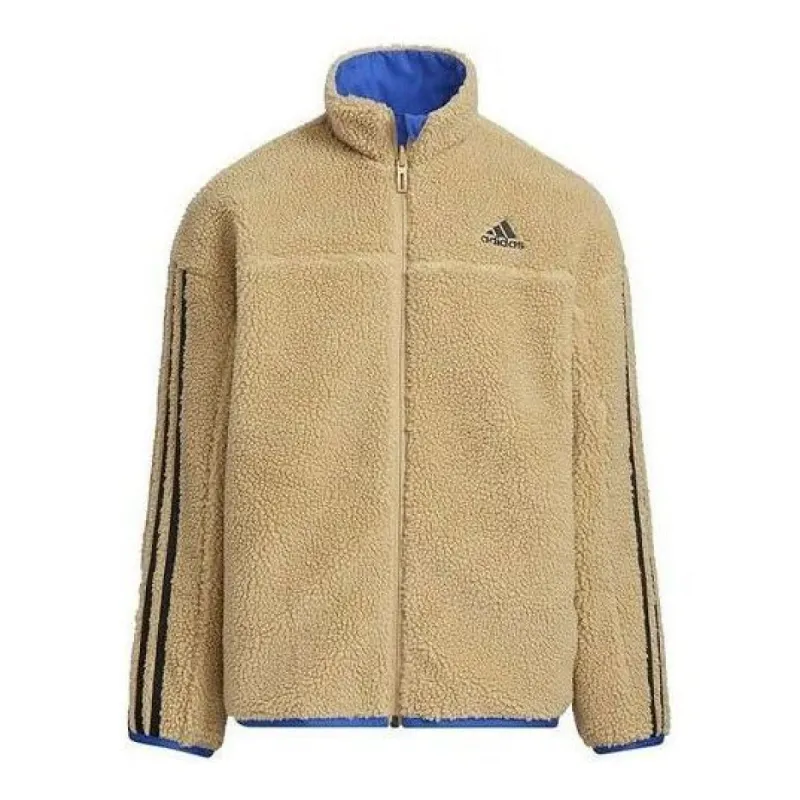 Adidas Reversible Jacket 'Brown Blue' HM7170 sold by KicksCrew