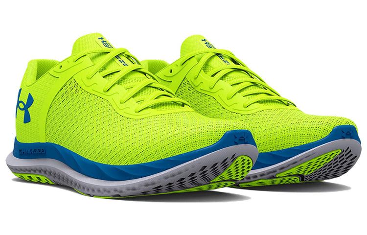 Under Armour Charged Breeze 'High-Vis Yellow Cruise Blue' 3025129-300 sold by KicksCrew product image thumbnail 3