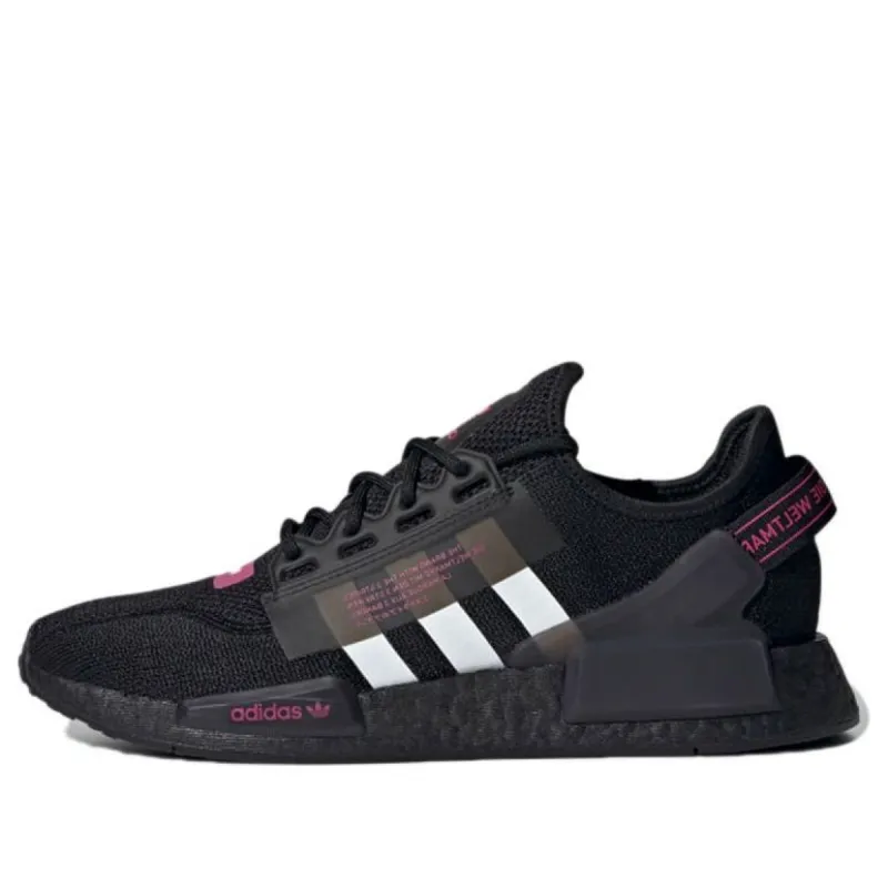Adidas NMD_R1 V2 'Black Shock Pink' GY8327 sold by KicksCrew
