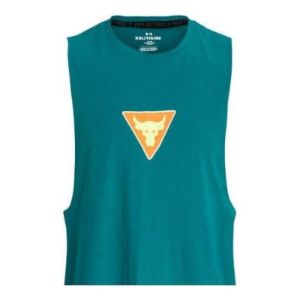 Under Armour Project Rock DMND Muscle Tank 'Teal' 1377293-722 sold by KicksCrew