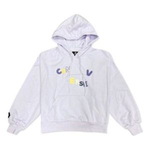 (WMNS) Converse Chain Stitch Hoodie 'Light Purple' 10025515-A02 sold by KicksCrew
