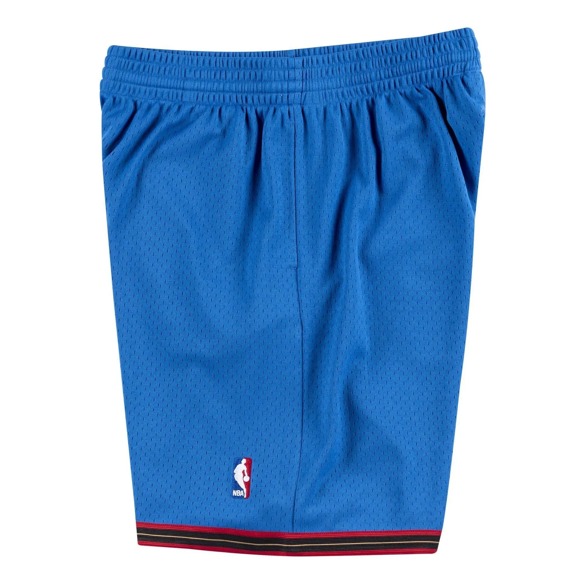 Mitchell & Ness x NBA Philadelphia 76ers 1999-00 Swingman Shorts 'Blue' SMSHGS18034-P76ROYA99 sold by KicksCrew product image thumbnail 3