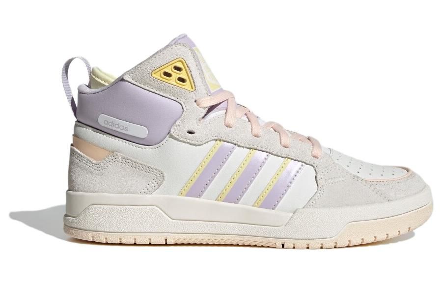(WMNS) Adidas Neo 100DB Basketball Shoes 'White Beige Purple' IG1567 sold by KicksCrew product image thumbnail 2