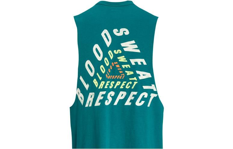Under Armour Project Rock DMND Muscle Tank 'Teal' 1377293-722 sold by KicksCrew product image thumbnail 2
