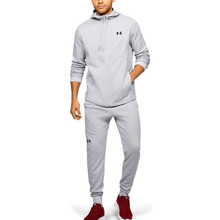 Under Armour Double Knit Sweatpants 'Light Grey' 1352016-014 sold by KicksCrew product image thumbnail 3