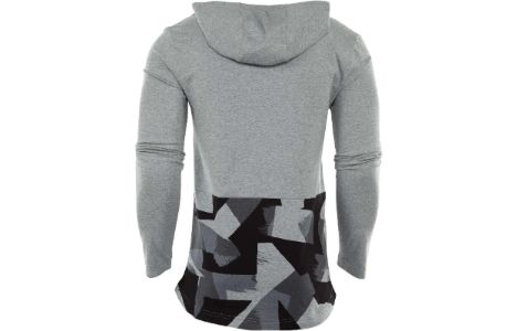 Nike Sportswear Hoodie 'Dark Heather Grey Black' 833873-063 sold by KicksCrew