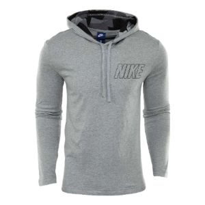 Nike Sportswear Hoodie 'Dark Heather Grey Black' 833873-063 sold by KicksCrew