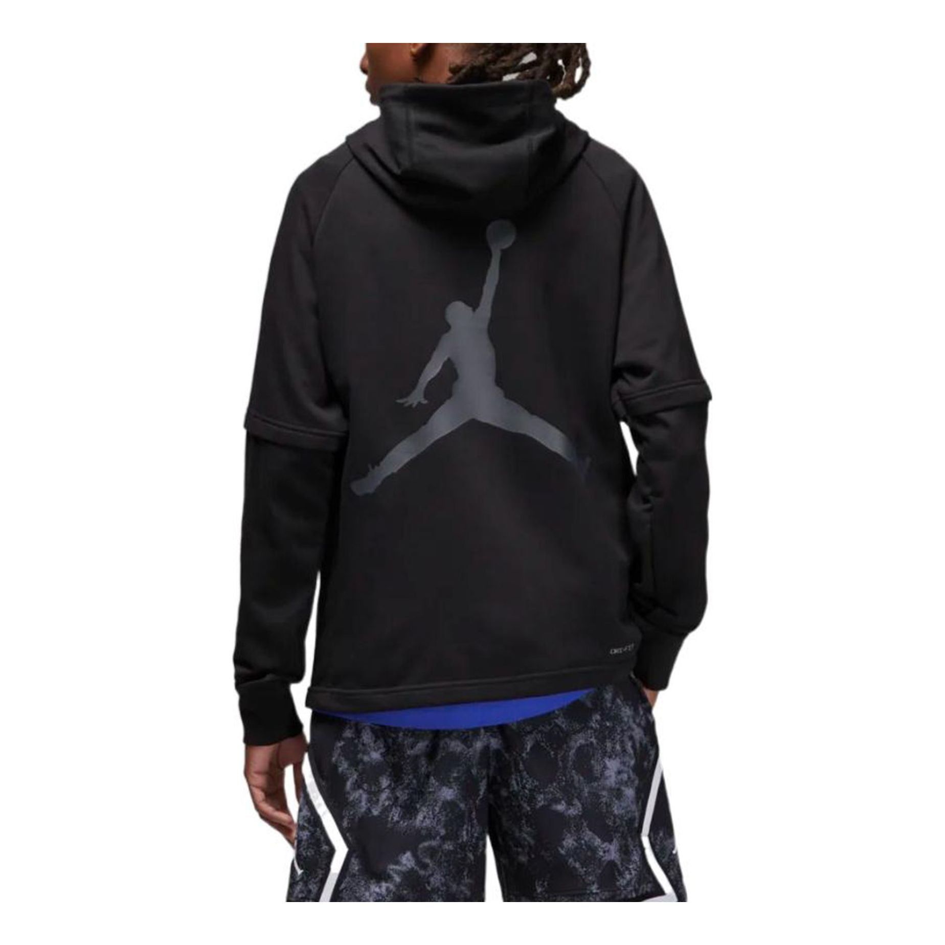 Air Jordan Sport Pullover Hoodie 'Black' DV9781-010 sold by KicksCrew product image thumbnail 3