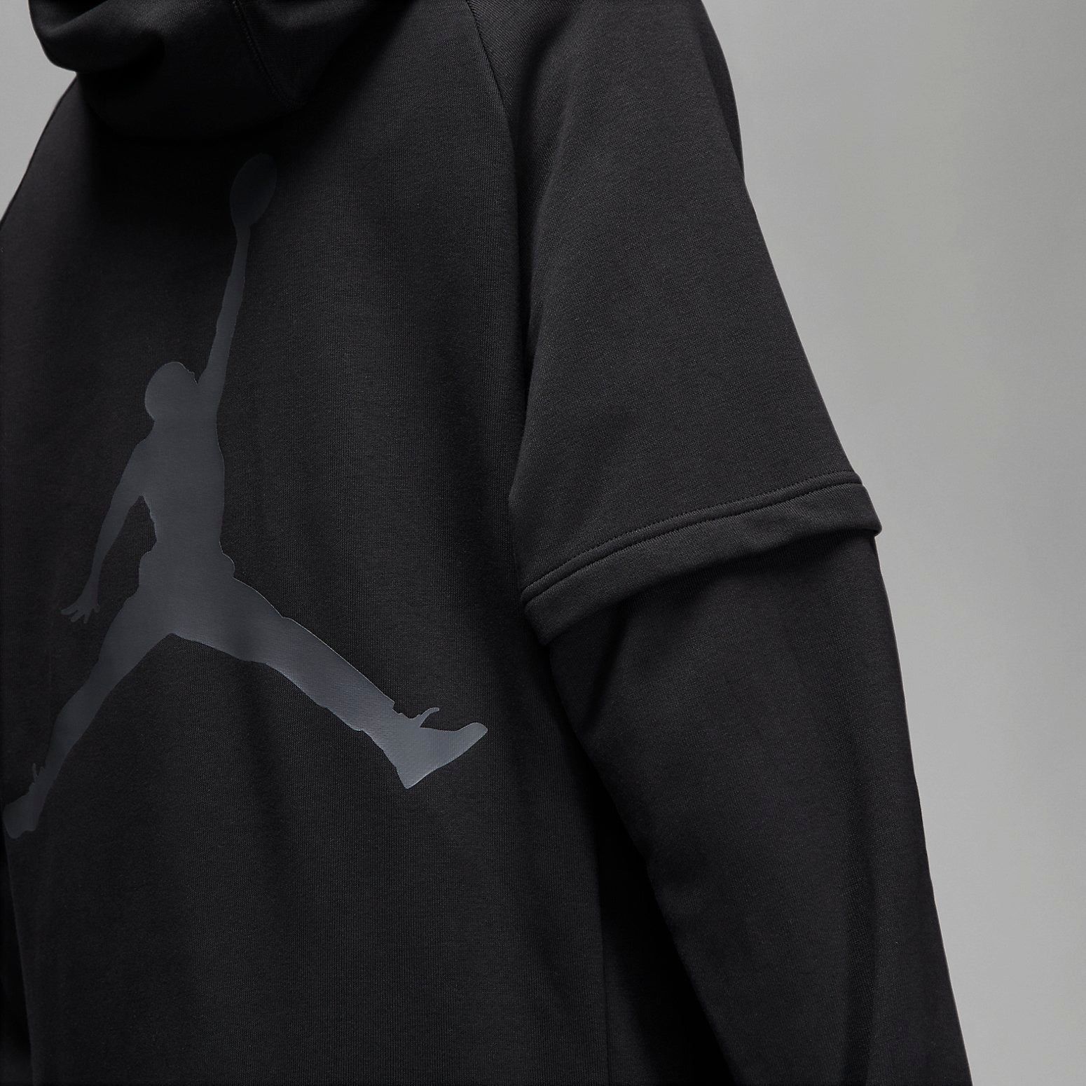 Air Jordan Sport Pullover Hoodie 'Black' DV9781-010 sold by KicksCrew product image thumbnail 2