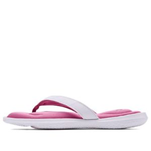 (WMNS) Under Armour Marbella 7 Sandal 'White Planet Pink' 3022723-106 sold by KicksCrew