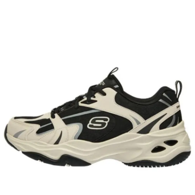 Skechers DLites 4.0 'Beige Black' 894266-NTBK sold by KicksCrew