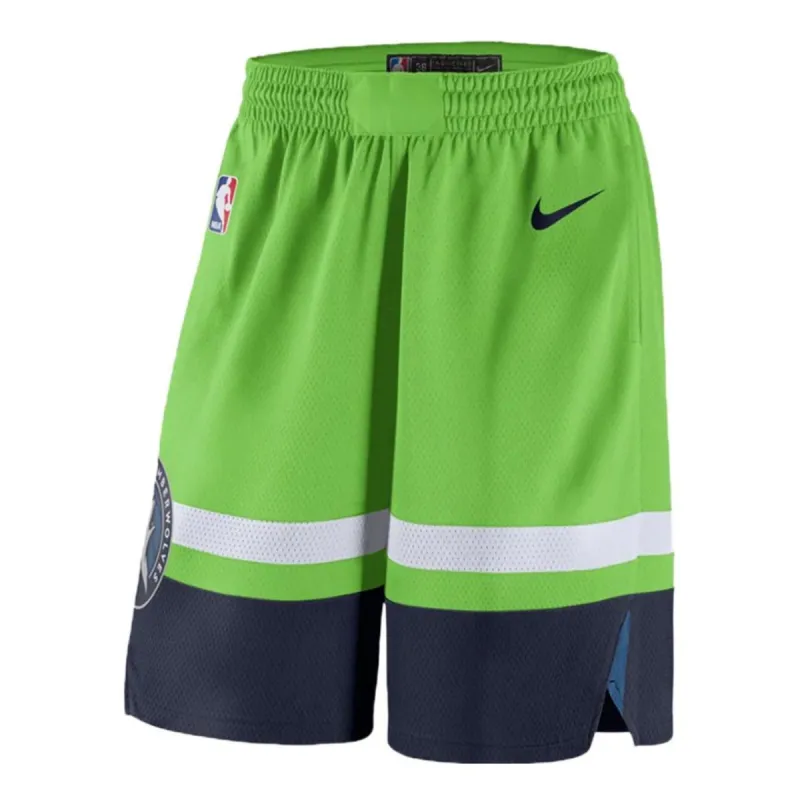 Nike NBA Minnesota Timberwolves Alternate Edition Swingman Shorts 'Green White' AJ5624-313 sold by KicksCrew