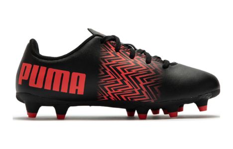 (GS) PUMA Tacto FG/AG Football Boots 'Black Red' 106301-08 sold by KicksCrew