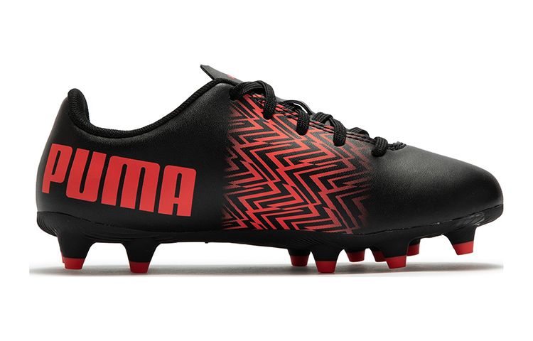 (GS) PUMA Tacto FG/AG Football Boots 'Black Red' 106301-08 sold by KicksCrew product image thumbnail 2