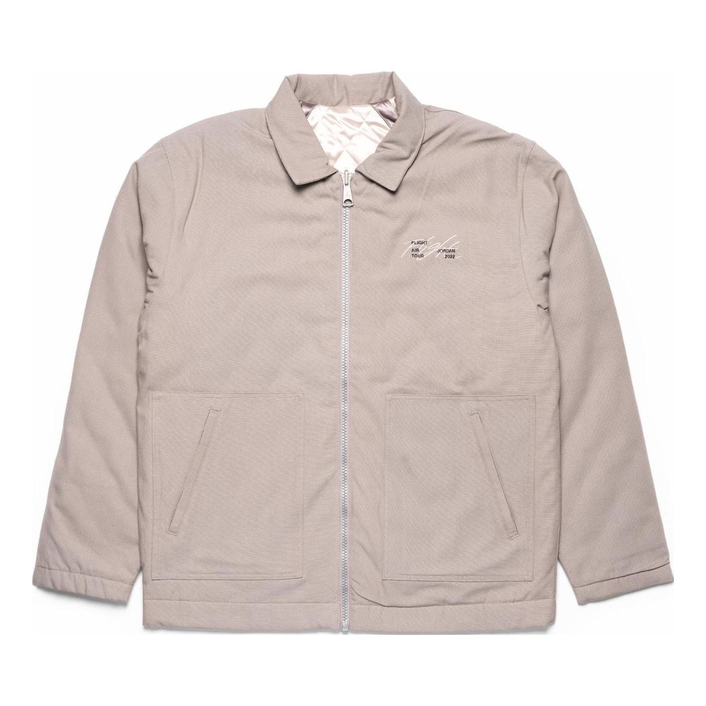 Air Jordan Flight Heritage Reversible Jacket 'Stone Gray' DJ0238-016 sold by KicksCrew