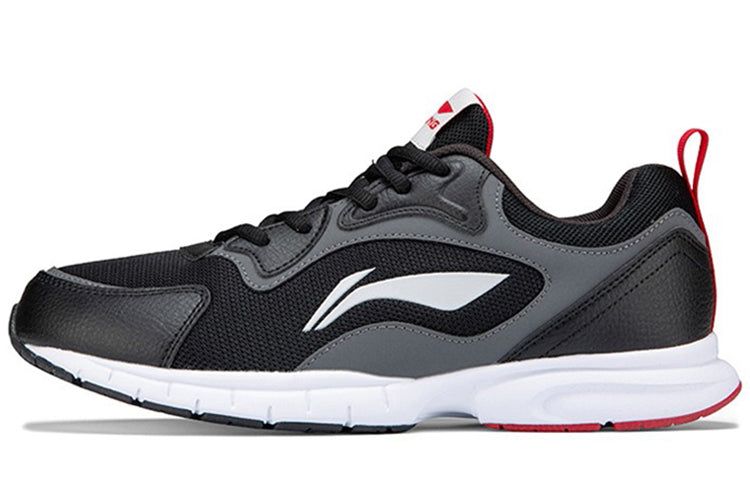 Li-Ning Running Shoes Low 'Black White Grey' ARBP091-3 sold by KicksCrew product image thumbnail 2