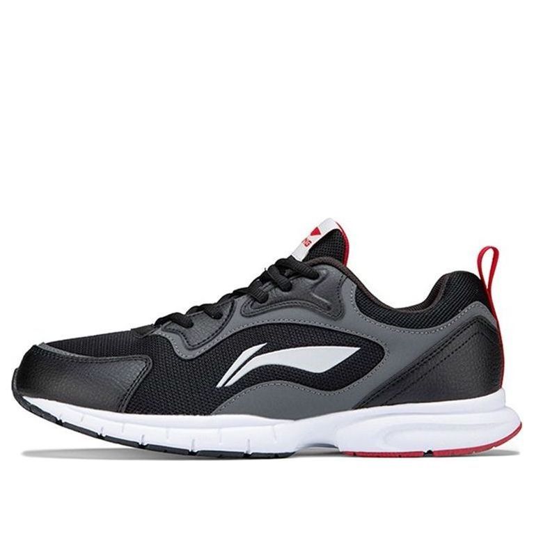 Li-Ning Running Shoes Low 'Black White Grey' ARBP091-3 sold by KicksCrew