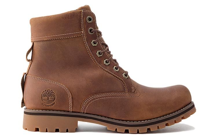 Timberland Rugged 6 Inch Waterproof Boots 'Rust Full Grain' A2JJB sold by KicksCrew product image thumbnail 2