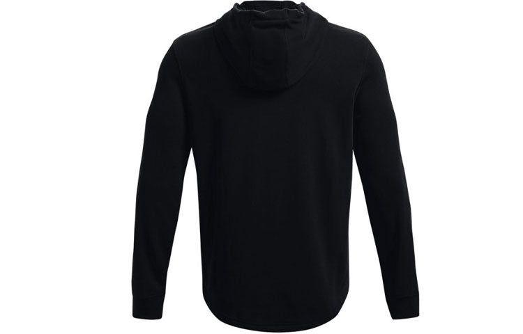 Under Armour Rival Terry Logo Hoodie 'Black' 1370390-001 sold by KicksCrew product image thumbnail 2