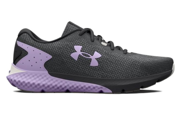 (WMNS) Under Armour Charged Rogue 3 Knit 'Jet Grey Nebula Purple' 3026147-101 sold by KicksCrew product image thumbnail 3
