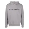 A-COLD-WALL* Logo Popover Hoodie 'Grey' ACWMW057-SLGR sold by KicksCrew